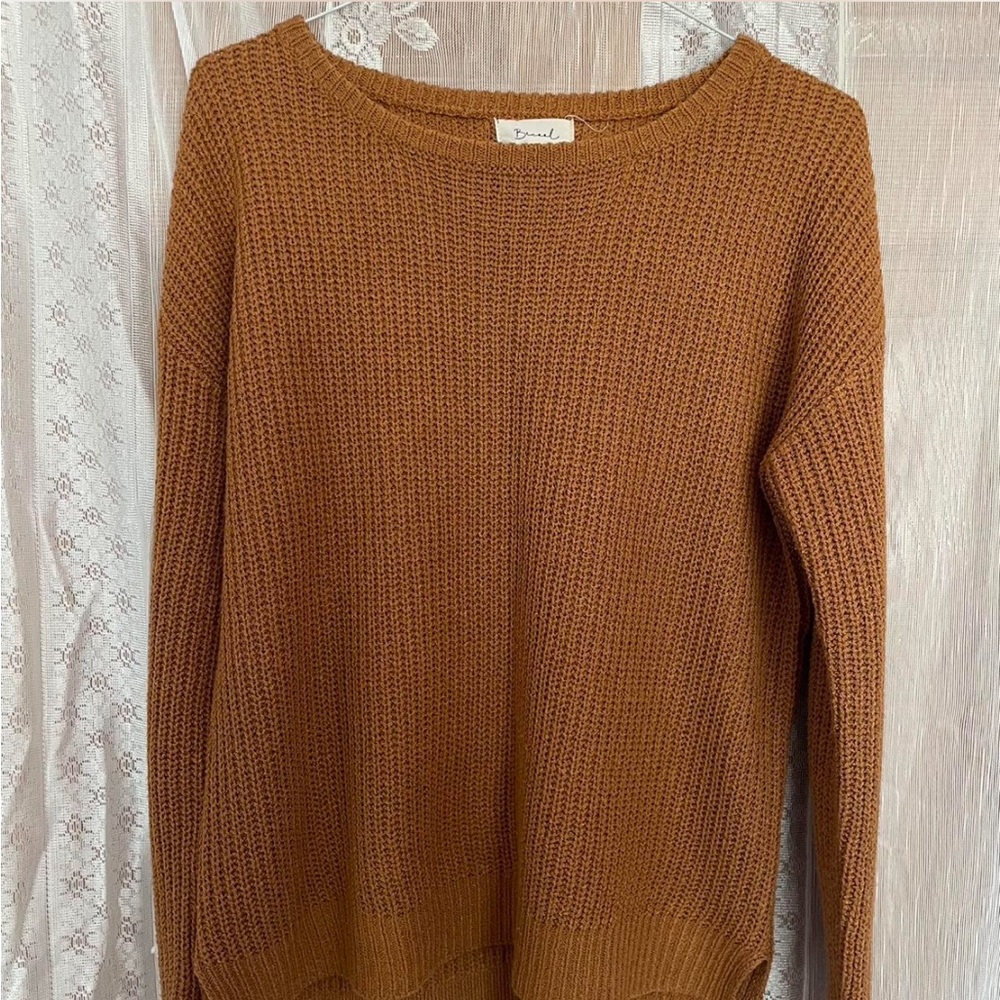 Women's Golden Orange Sweater